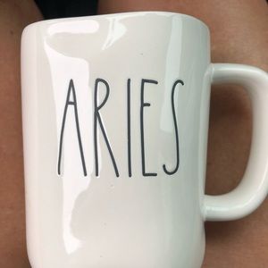 Rae Dunn Ceramic coffee mug ARIES